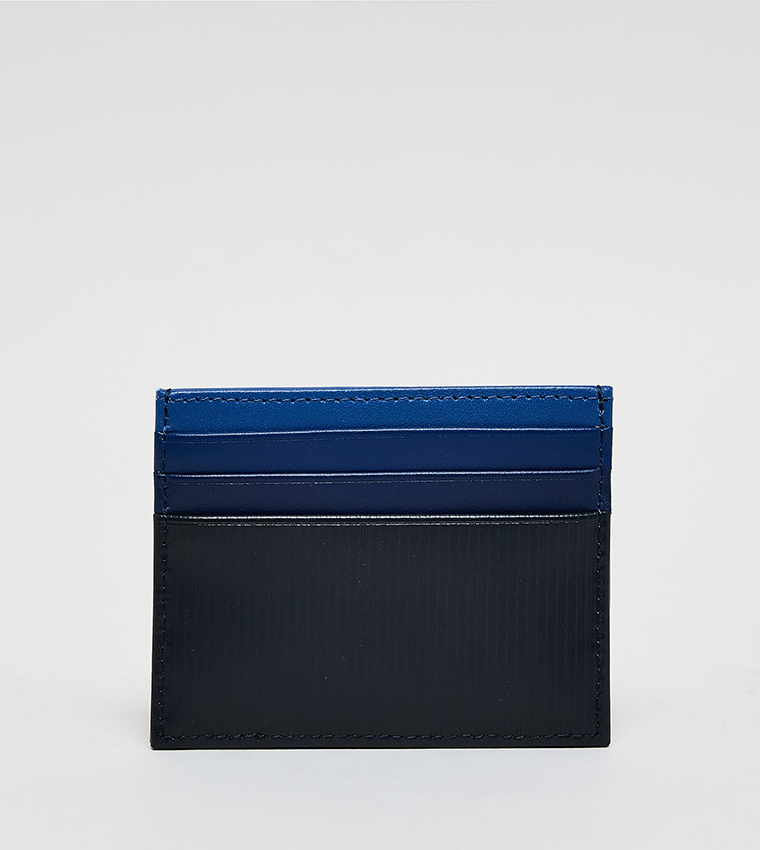 Color Block Card Holder