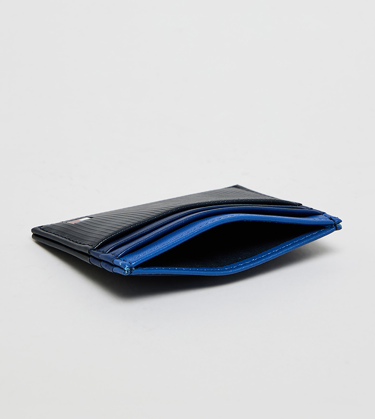 Color Block Card Holder