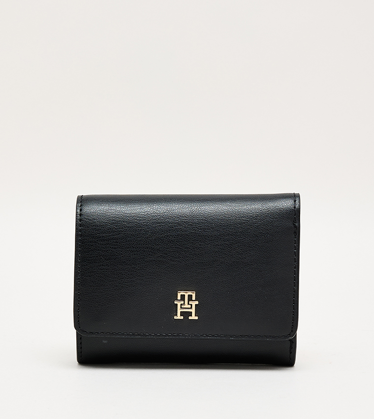 محفظة بـ 3 طيات بشعار آيكون