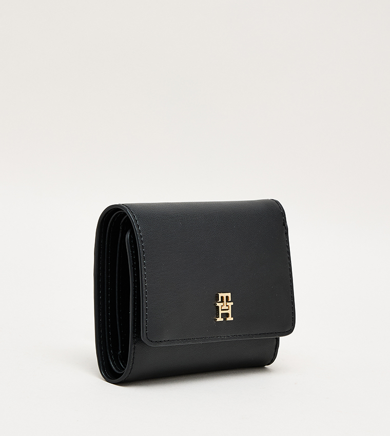 محفظة بـ 3 طيات بشعار آيكون