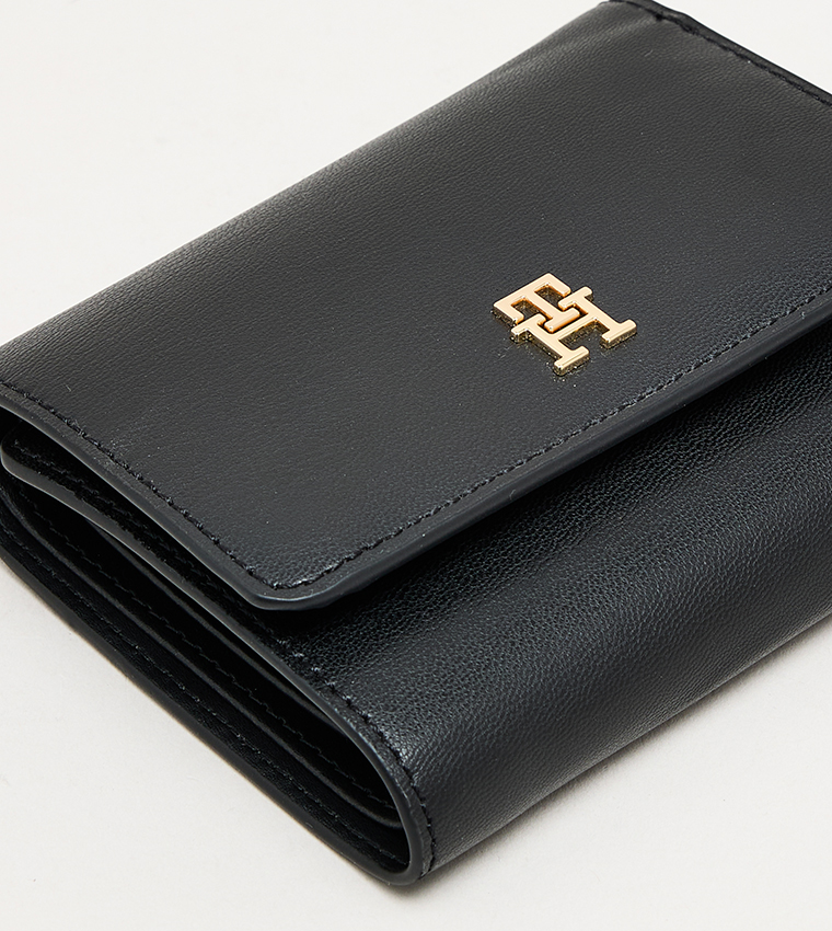 محفظة بـ 3 طيات بشعار آيكون