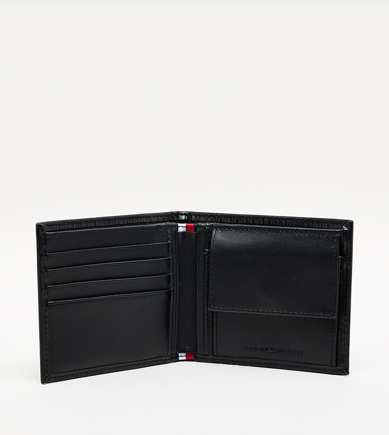 محفظة بطيتين بشعار تومي 