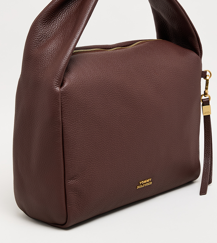 CITY Leather Shoulder Bag
