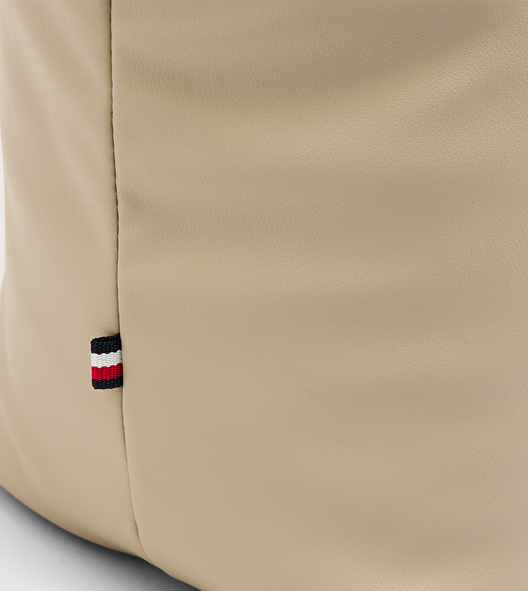 Monogram Detail Tote Bag