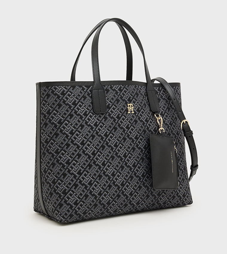 ICON Monogram Patterned Satchel Bag