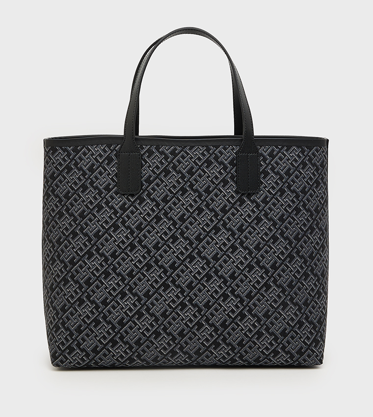ICON Monogram Patterned Satchel Bag