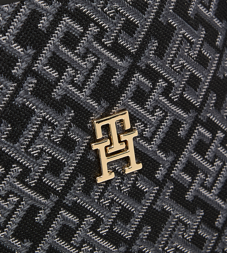 ICON Monogram Patterned Satchel Bag