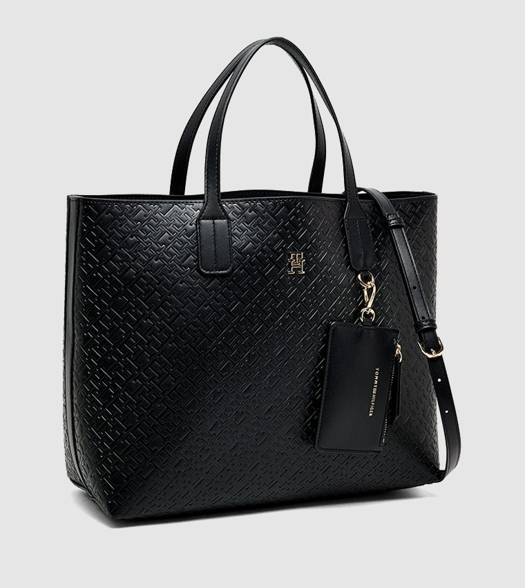 ICON Monogram Patterned Tote Bag