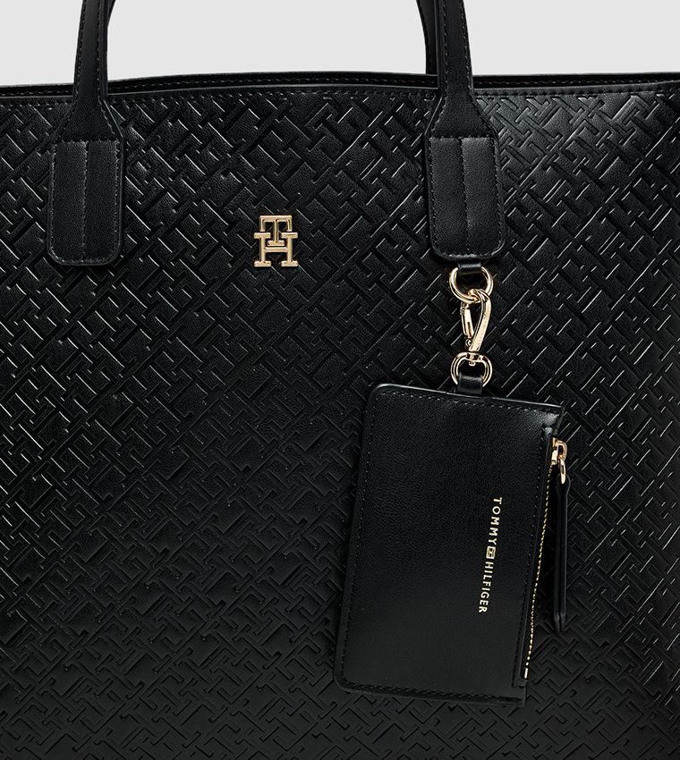 ICON Monogram Patterned Tote Bag