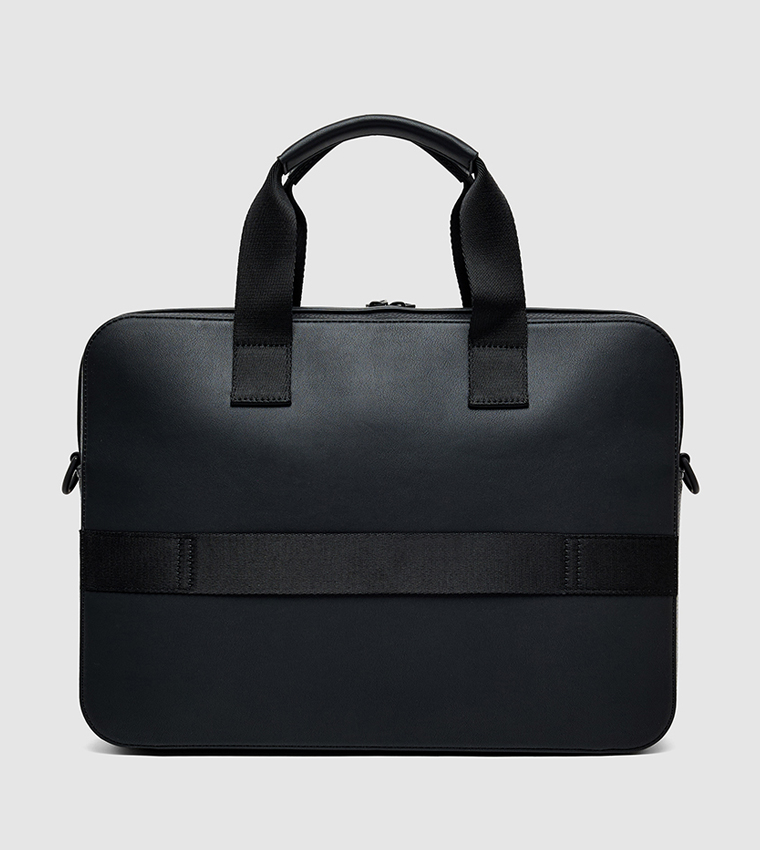 Monogram Patterned Laptop Bag