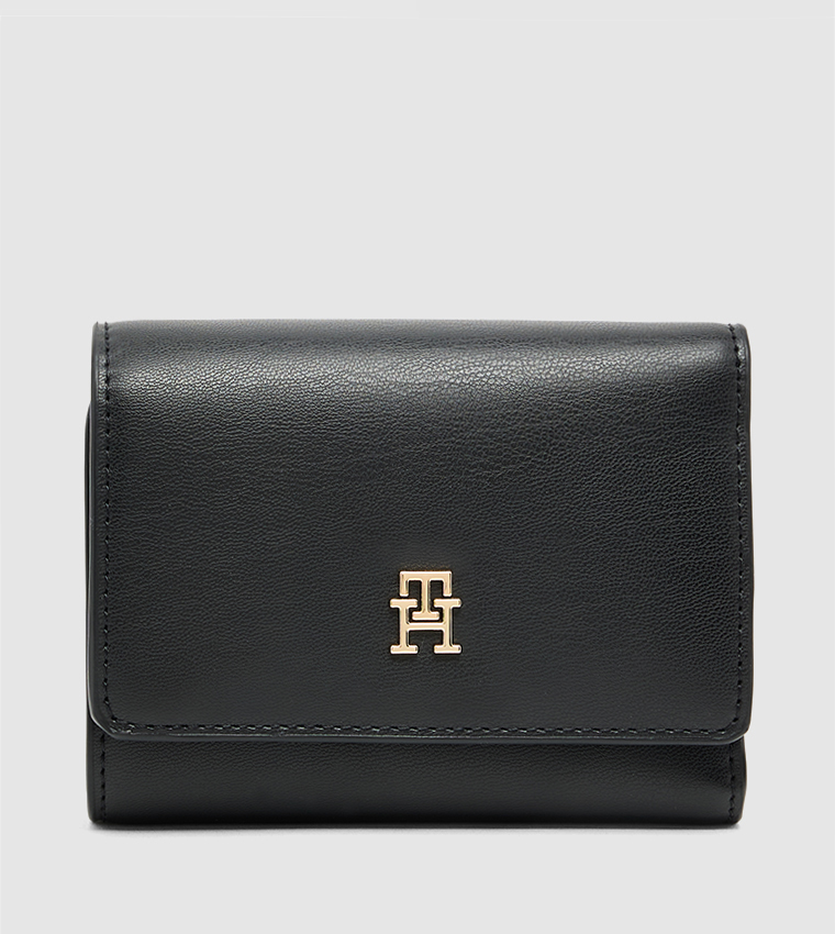 ICON Logo Detail Tri-Fold Wallet