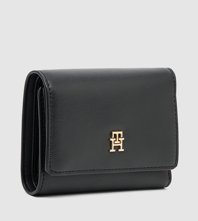 ICON Logo Detail Tri-Fold Wallet