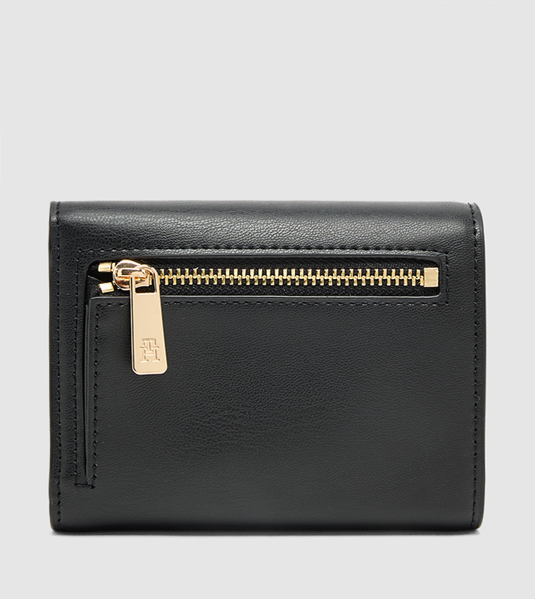 ICON Logo Detail Tri-Fold Wallet