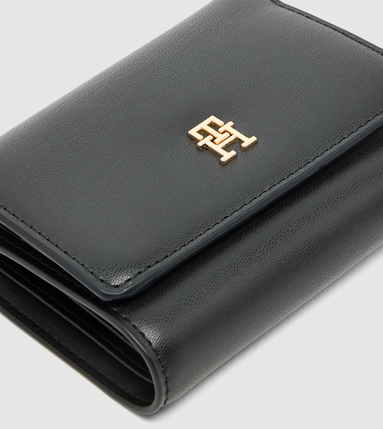 ICON Logo Detail Tri-Fold Wallet