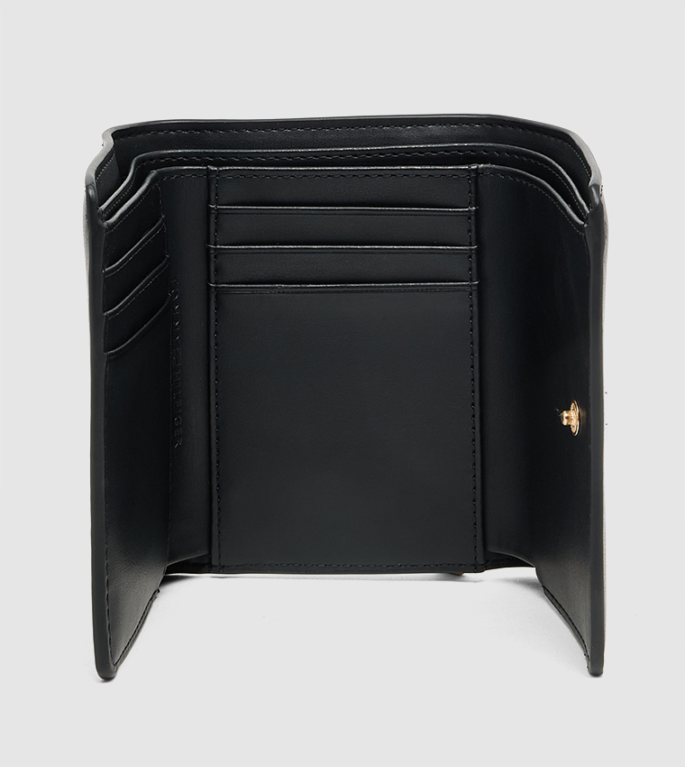 ICON Logo Detail Tri-Fold Wallet