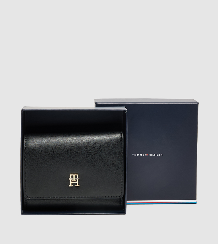 ICON Logo Detail Tri-Fold Wallet