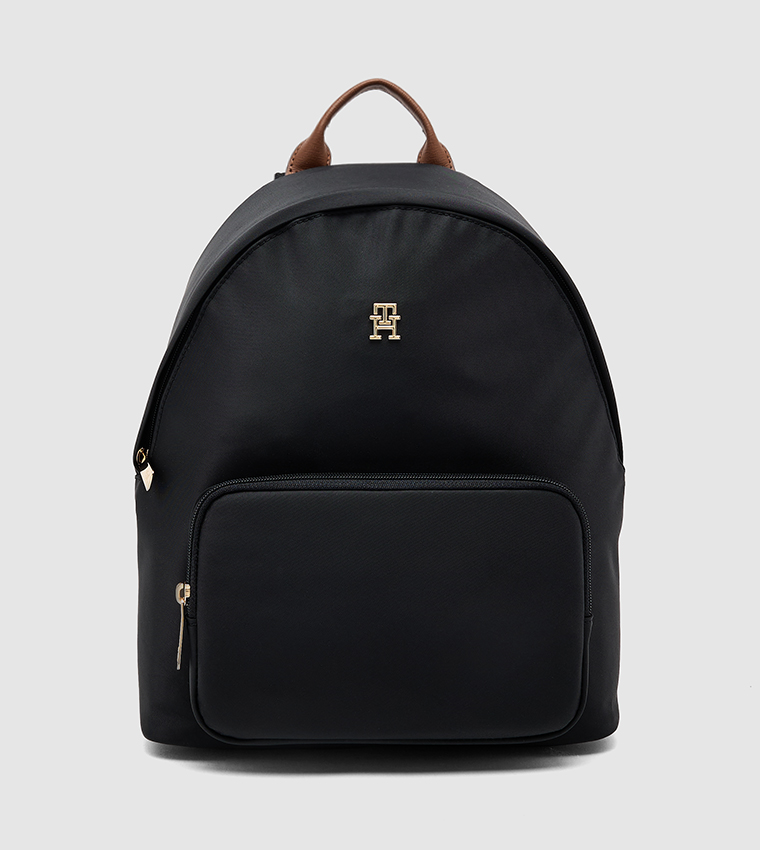 Monogram Detail Zip Around Backpack