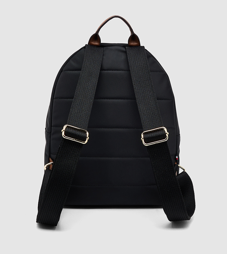 Monogram Detail Zip Around Backpack