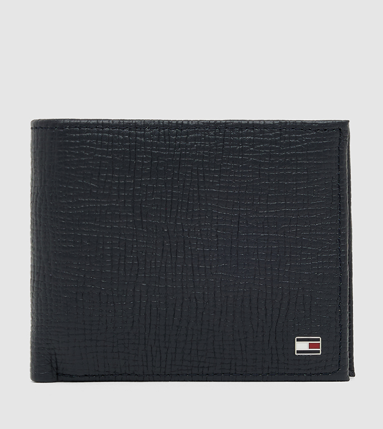 Textured Bi-Fold Wallet