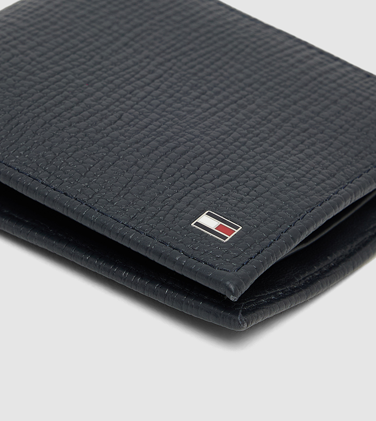 Textured Bi-Fold Wallet