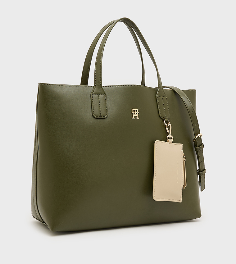 ICON Logo Detail Satchel Bag