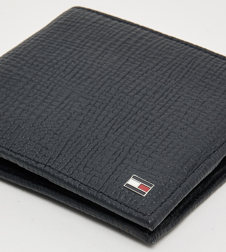 Textured Bi-Fold Wallet