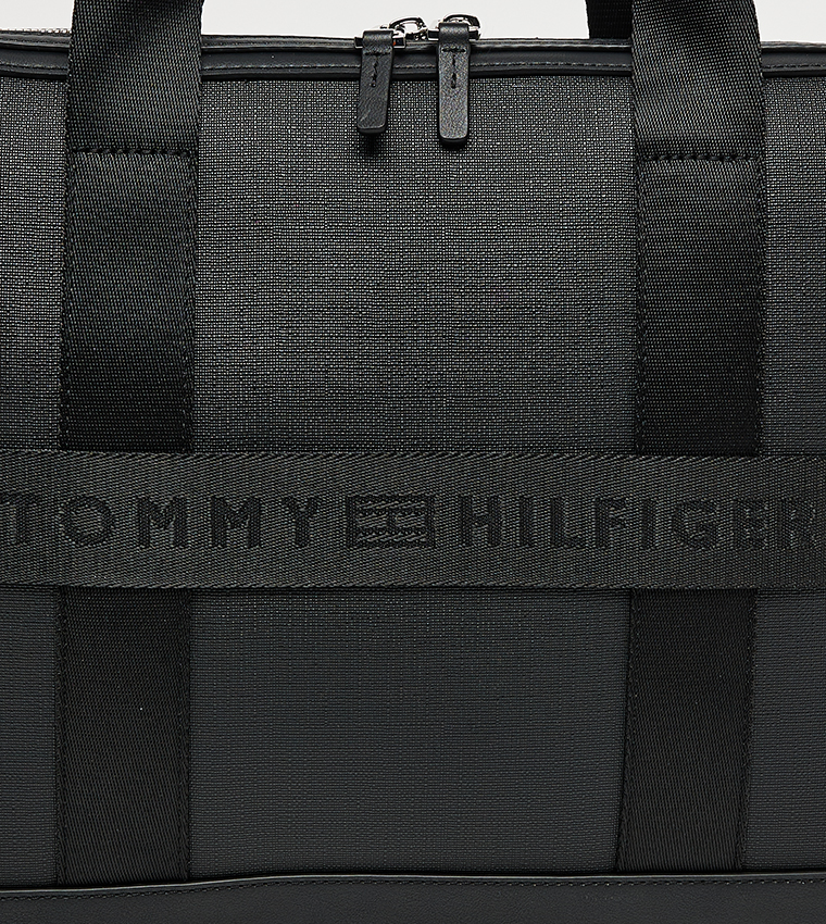 Logo Detail Laptop Bag