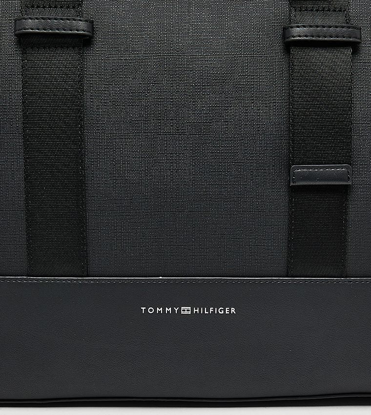 Logo Detail Laptop Bag