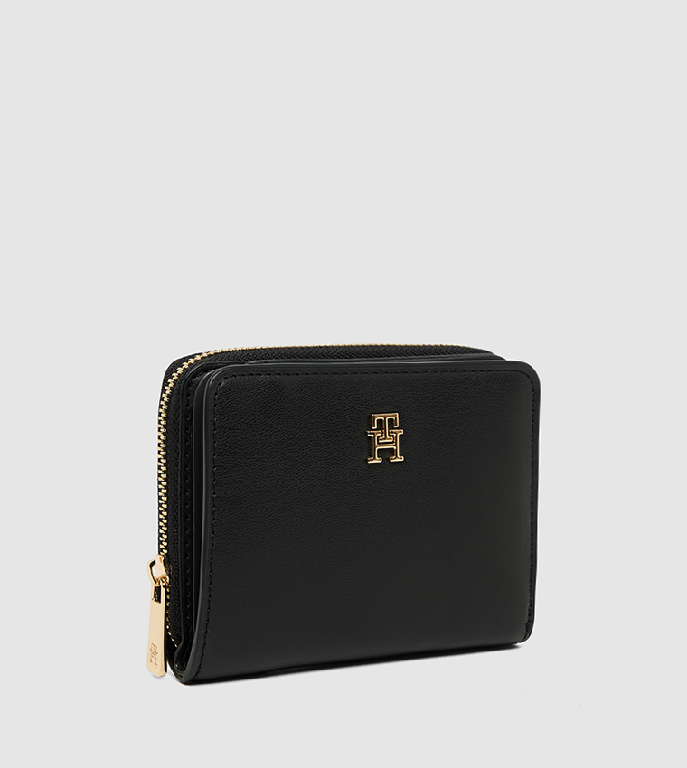 ICON Logo Detail Zip-Around Wallet