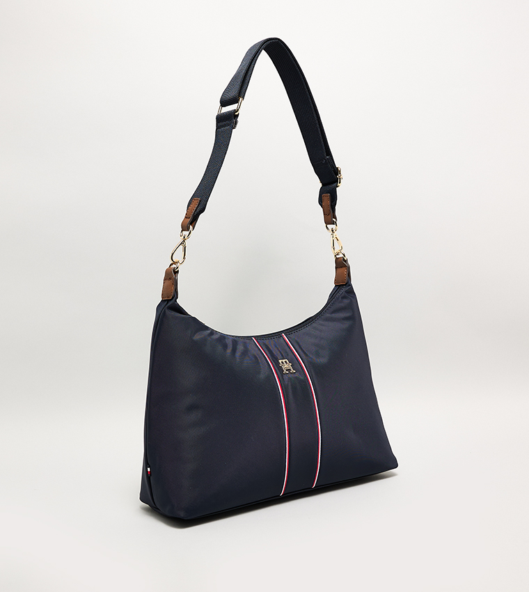 Logo Detail Popette Shoulder Bag