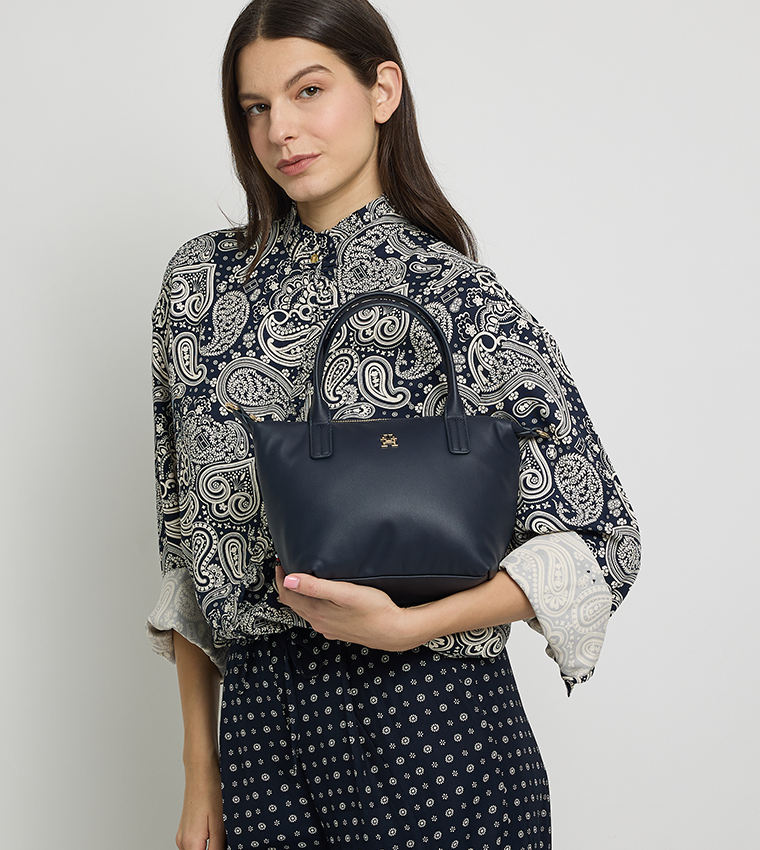 POPETTE Logo Detail Mini Tote Bag