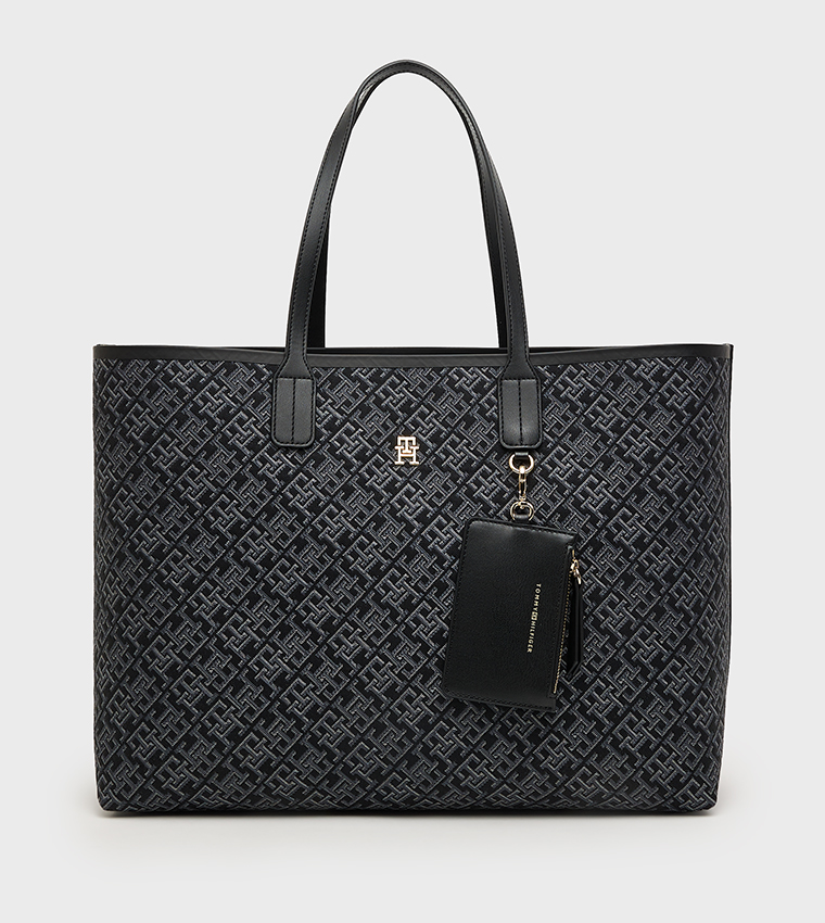 ICON Monogram Patterned Tote Bag Set
