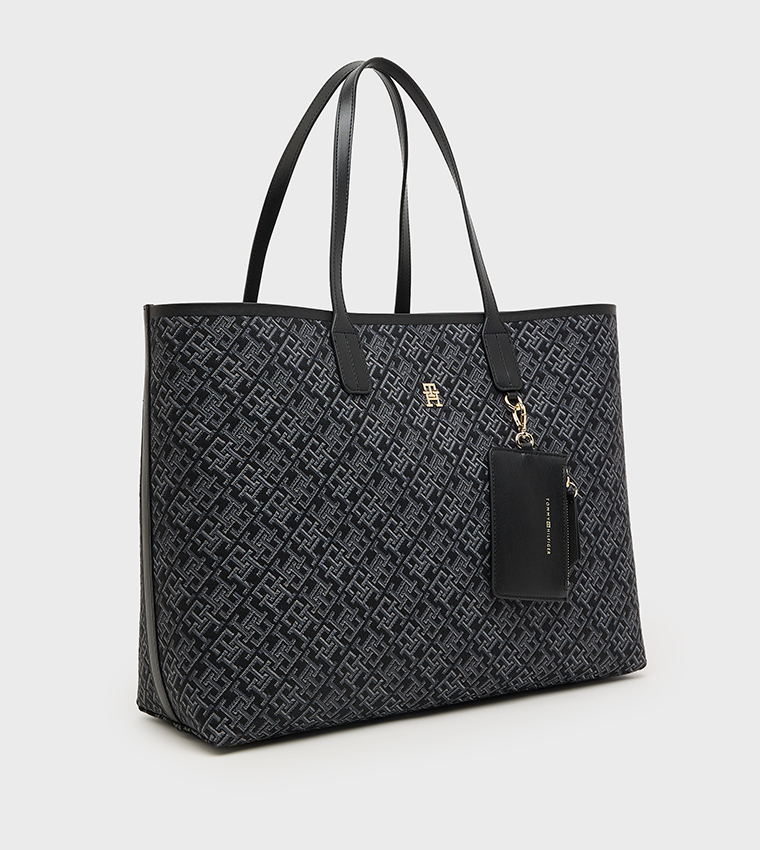 ICON Monogram Patterned Tote Bag Set