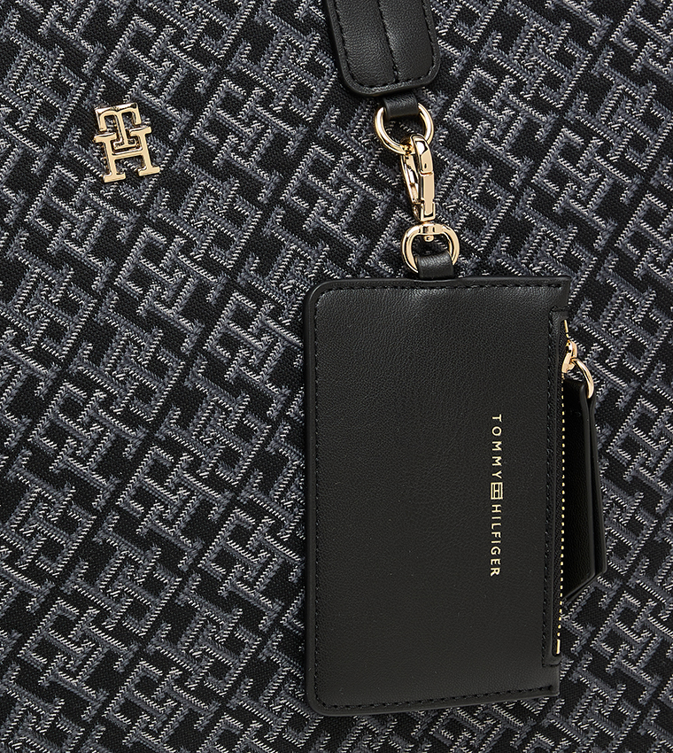 ICON Monogram Patterned Tote Bag Set