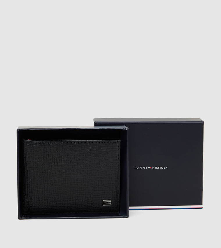 Textured Bi-Fold Wallet