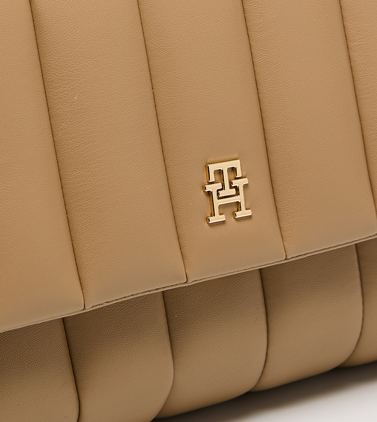 GRACE Quilted Flap Shoulder Bag