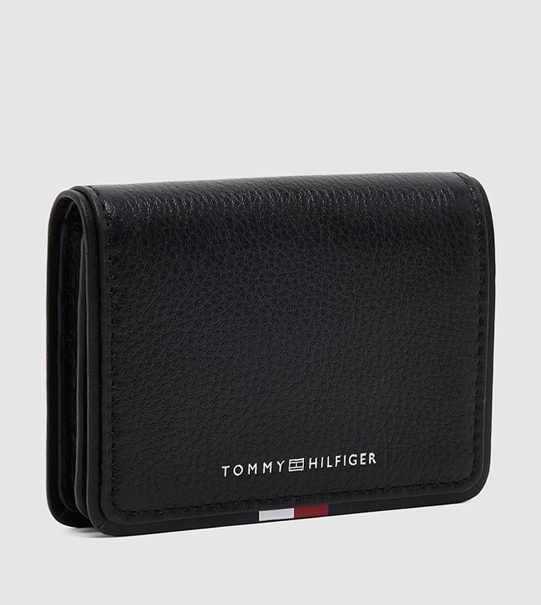 Textured Flap Wallet