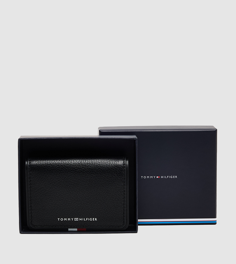 Textured Flap Wallet