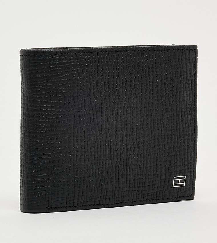 Textured Bi-Fold Wallet