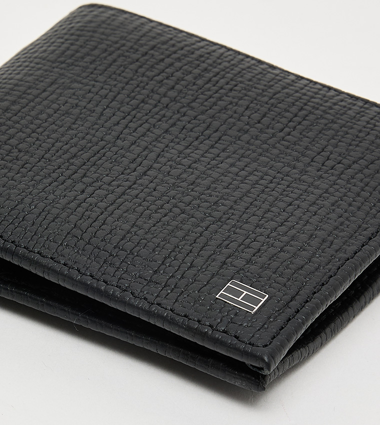Textured Bi-Fold Wallet