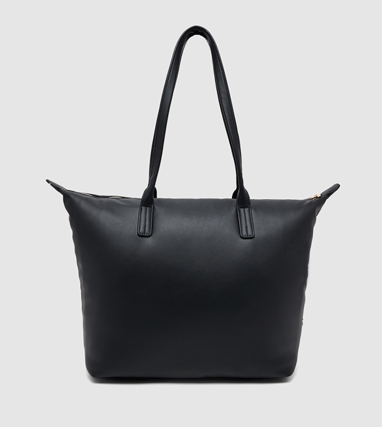 Monogram Detail Tote Bag