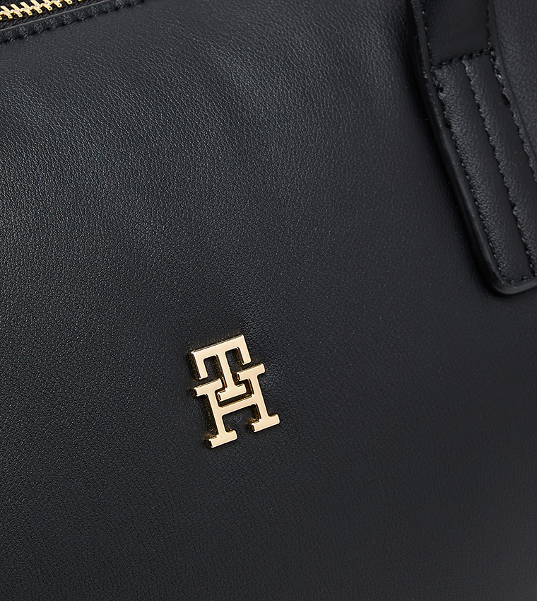 Monogram Detail Tote Bag