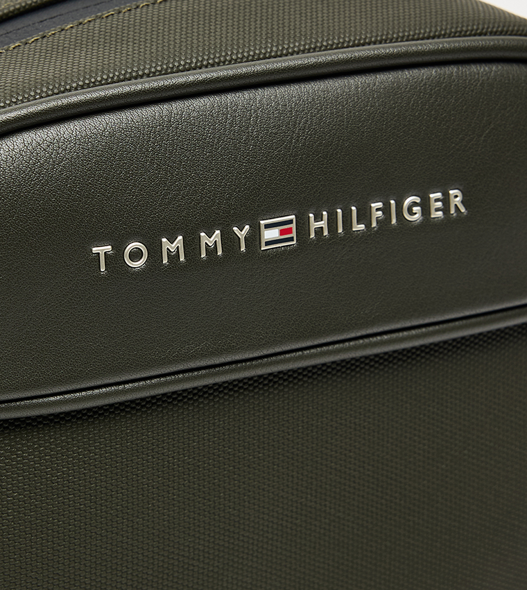 Textured Reporter Bag