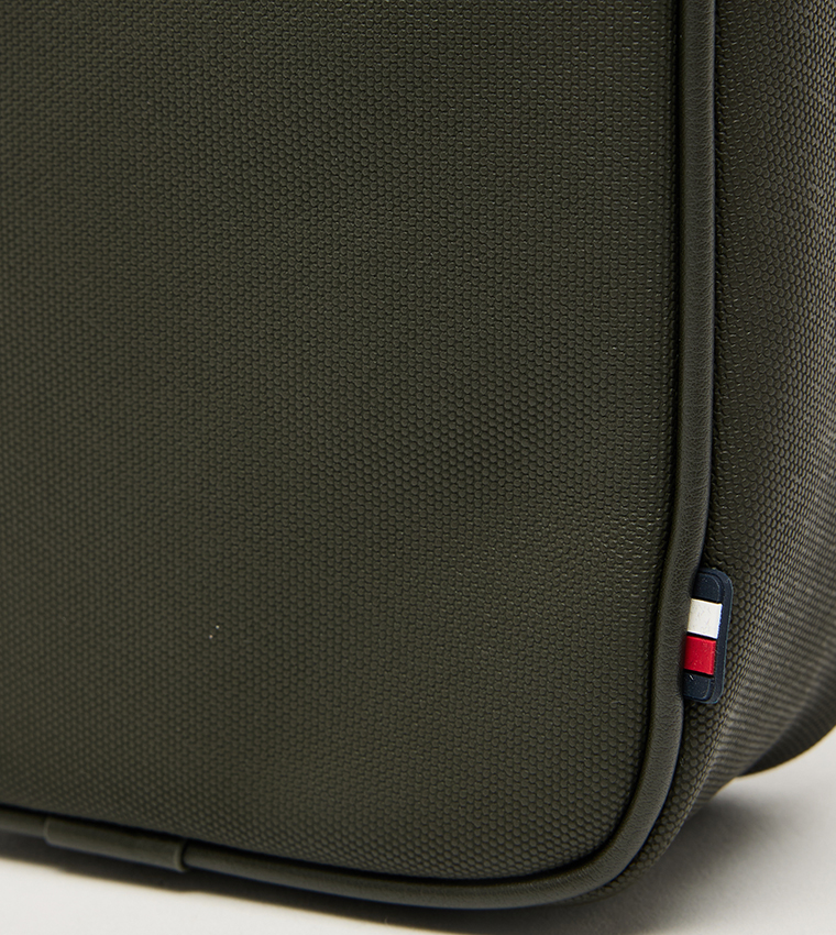 Textured Reporter Bag