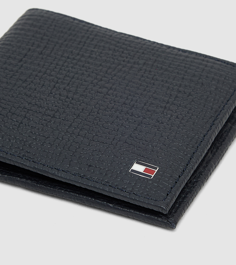Textured Bi-Fold Wallet