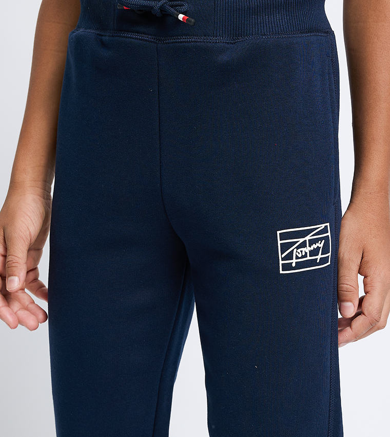 Drawstring Waist Slim Fit Joggers