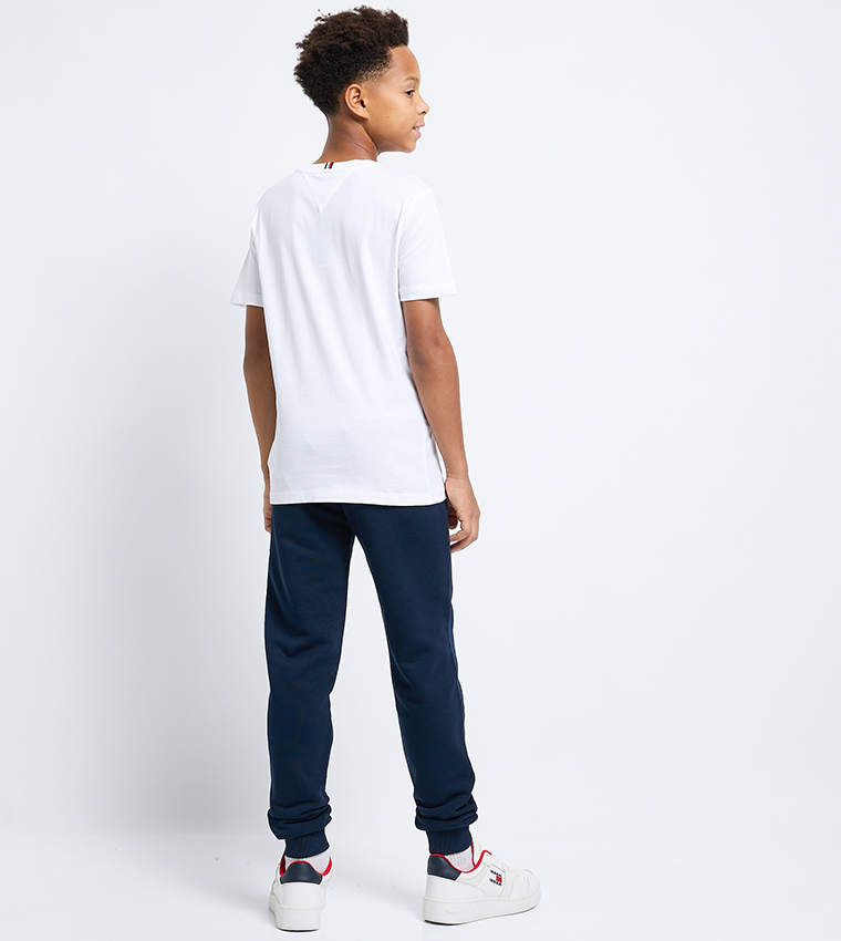 Drawstring Waist Slim Fit Joggers