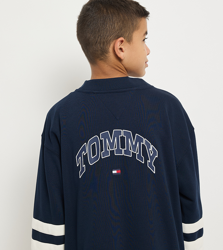 Logo Detail Knitted Cardigan