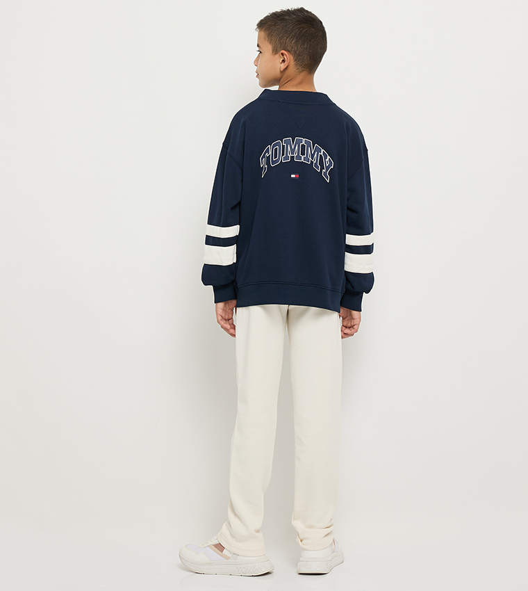 Logo Detail Knitted Cardigan