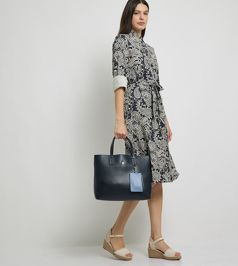 ICON Logo Detail Satchel Bag